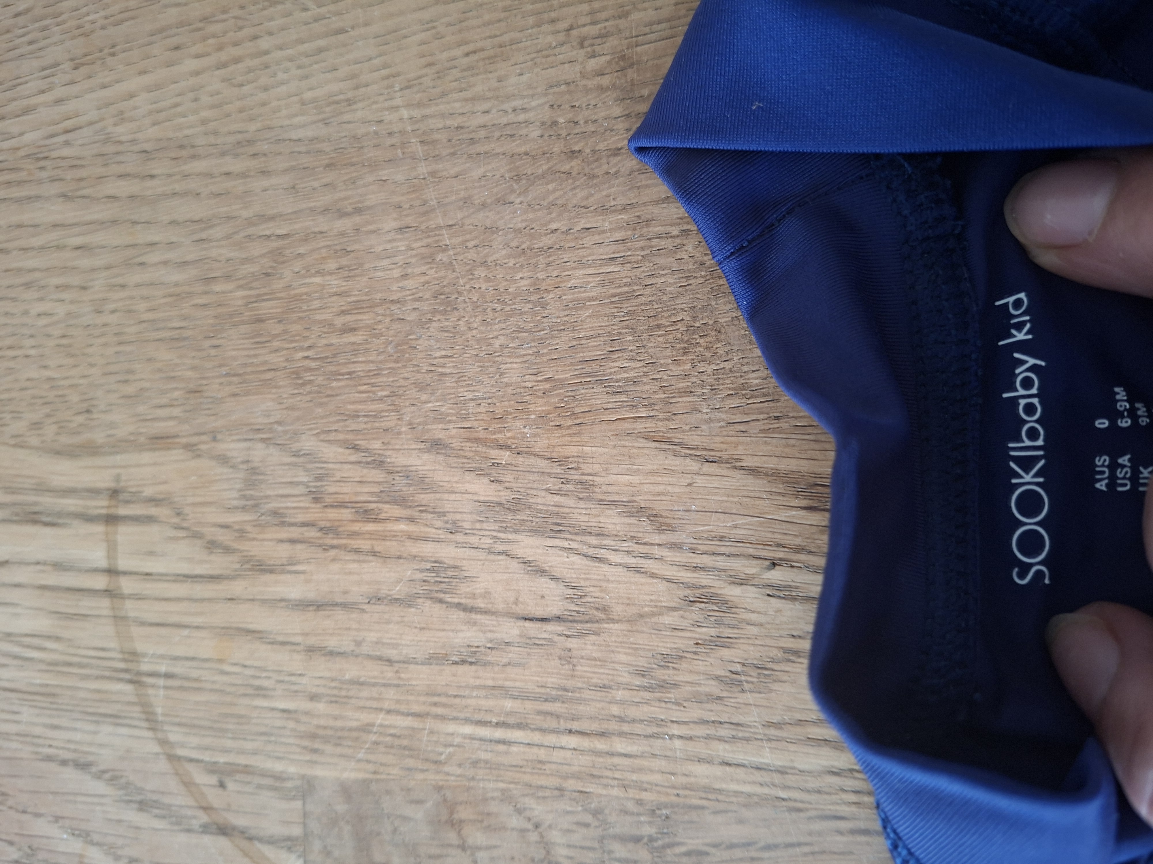 Sookibaby Kid UV zwemshirt blauw lange mouwen maat 74 nette staat