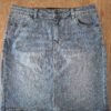 Object denim rok lichtblauw maat 40 nette staat