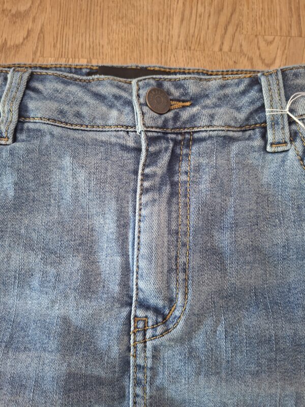 Object denim rok lichtblauw maat 40 nette staat