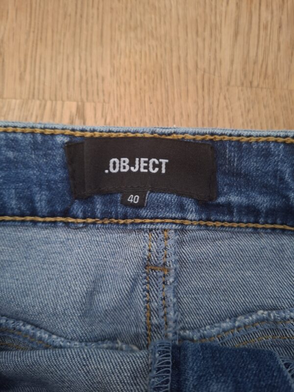 Object denim rok lichtblauw maat 40 nette staat