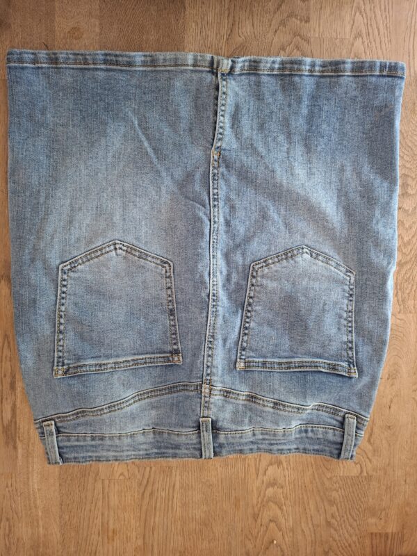 Object denim rok lichtblauw maat 40 nette staat