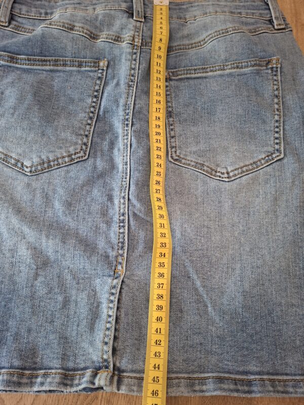 Object denim rok lichtblauw maat 40 nette staat