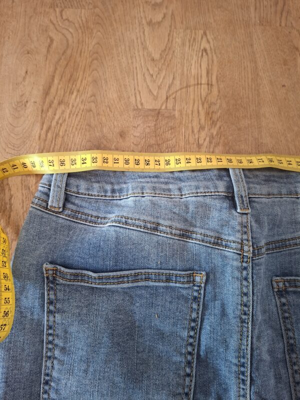Object denim rok lichtblauw maat 40 nette staat