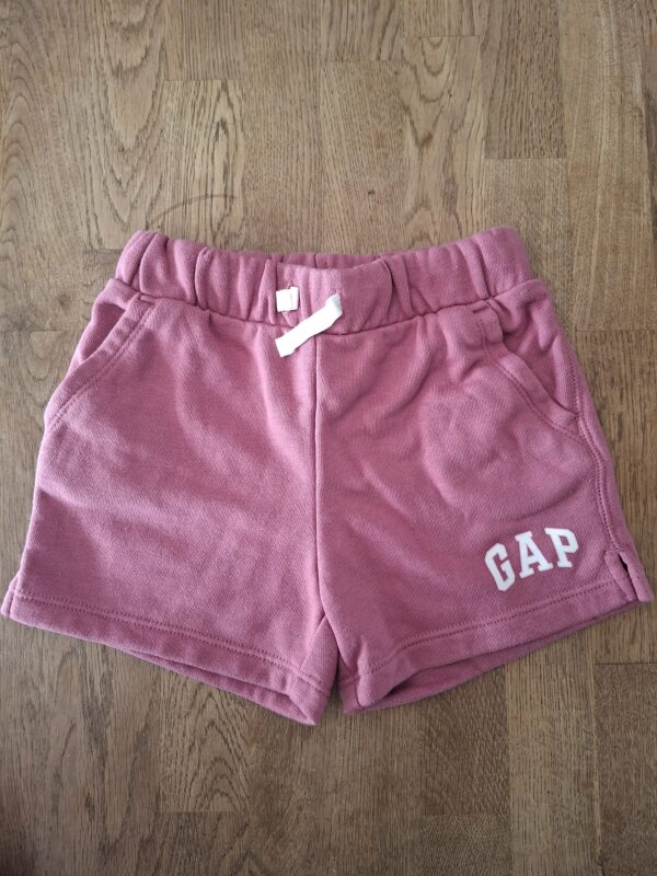 Baby Gap logo short roze raspberry maat 104 nette staat