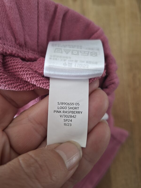 Baby Gap logo short roze raspberry maat 104 nette staat