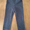 H&M chino broek blauw linnen maat 116 nette staat