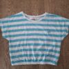 20260502_115626 El Corte Inglés Kids crop top turquoise gestreept palmboom maat 110 nette staat