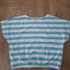 20260502_115643 El Corte Inglés Kids crop top turquoise gestreept palmboom maat 110 nette staat