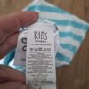 20260502_115655 El Corte Inglés Kids crop top turquoise gestreept palmboom maat 110 nette staat