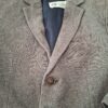 20260502_115915 H&M blazer grijs tweed met elleboogpatches maat 92 nette staat