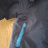 Active Touch ski winterjasje marineblauw geblokt turquoise maat 74/80 nette staat