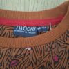 Twoday sweatjurk bruin tijgerprint "Take It Easy" pailletten maat 98/104 nette staat