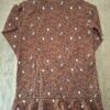 Twoday sweatjurk bruin tijgerprint "Take It Easy" pailletten maat 98/104 nette staat