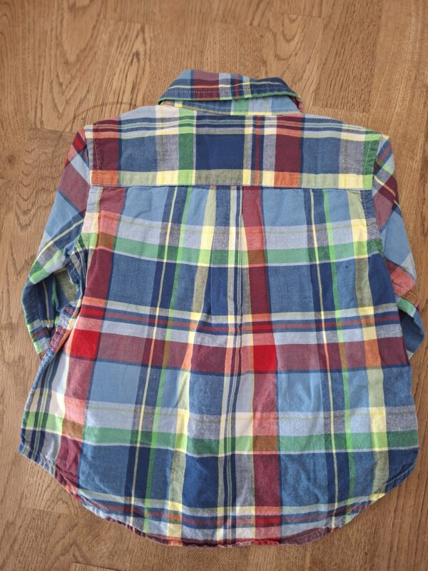 Ralph Lauren overhemd multicolor ruit maat 18M nette staat