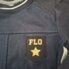 Like Flo sweatjurk marineblauw "FLO" ster maat 104 nette staat