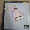 Brilliant Telio wandlamp roze metaal E14 nieuw in doos