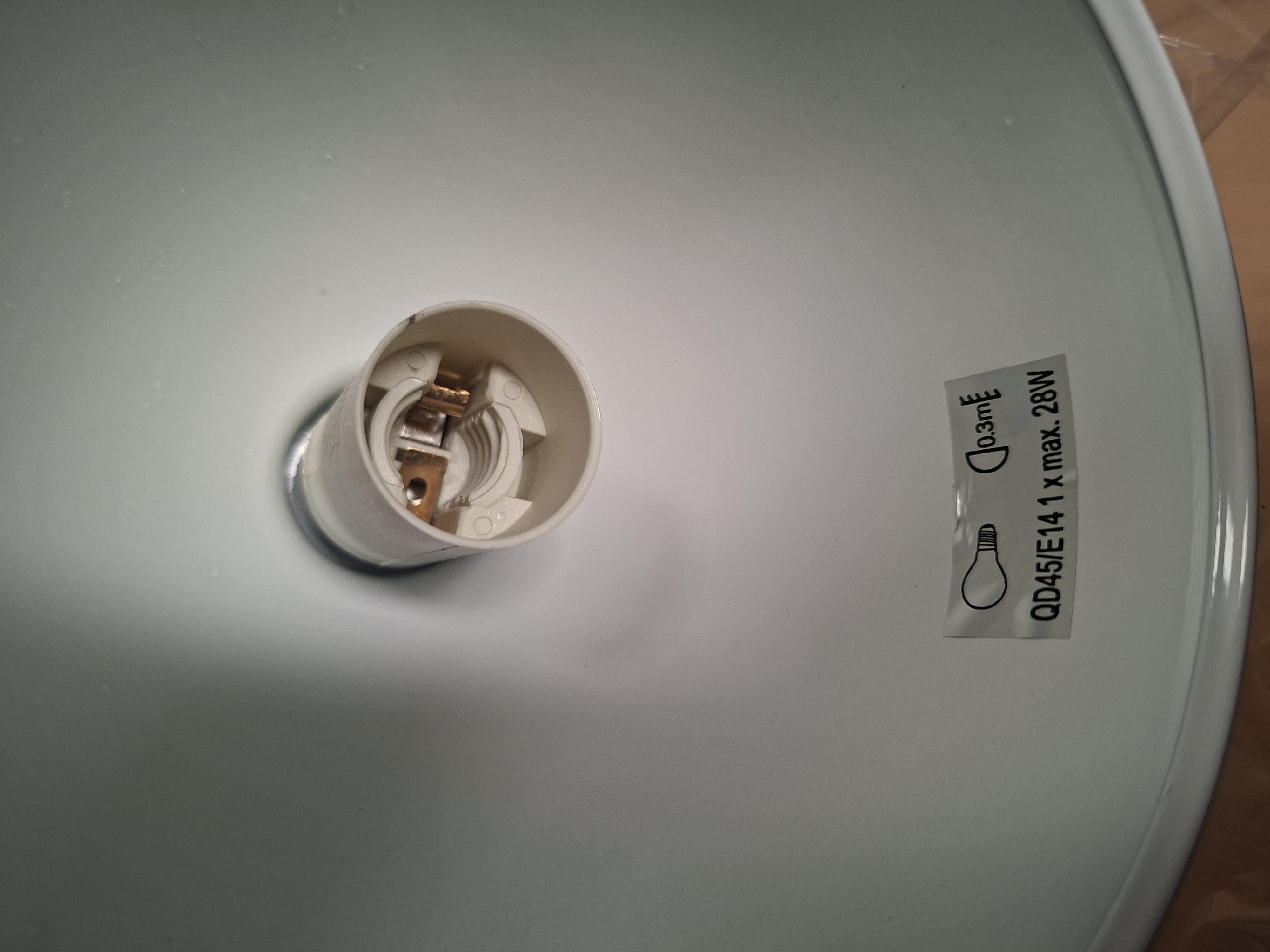 Brilliant Telio wandlamp roze metaal E14 nieuw in doos