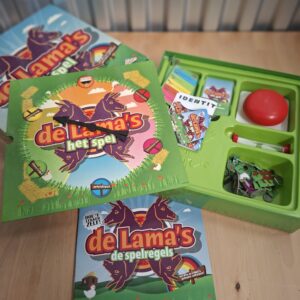 De Lama's het spel bordspel BNN Identity Games compleet nette staat