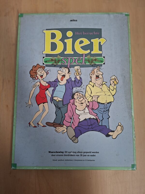 Het beruchte Biersspel bordspel Miko compleet nette staat