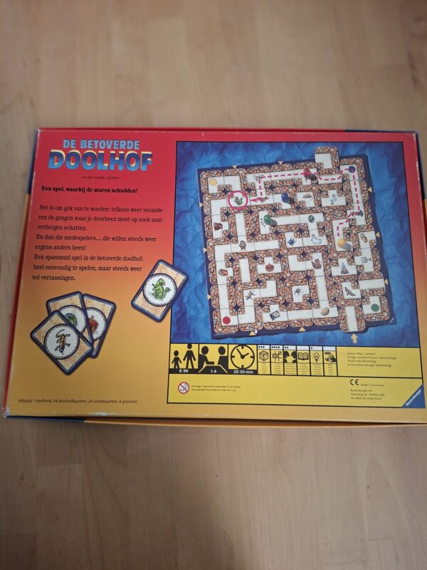 De betoverde doolhof bordspel Ravensburger compleet nette staat