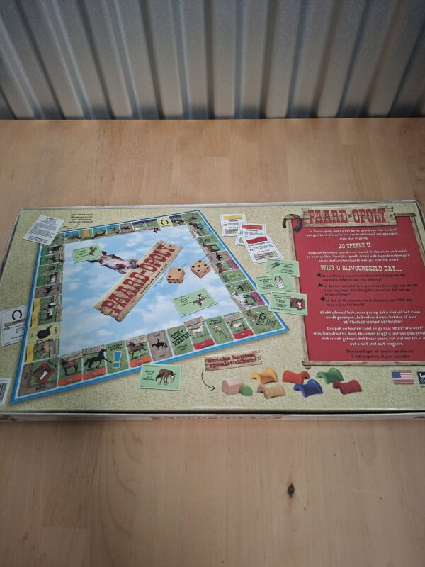 Paard-Opoly bordspel Late for the Sky compleet nette staat