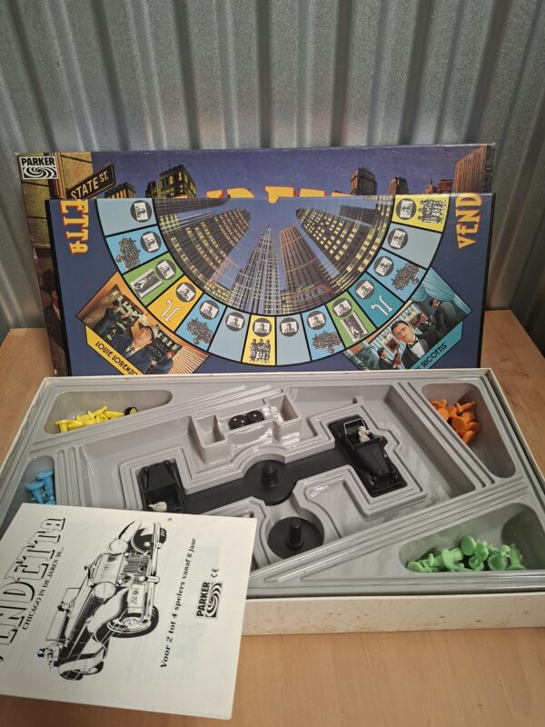 Vendetta Chicago in de jaren 30 bordspel Parker compleet nette staat