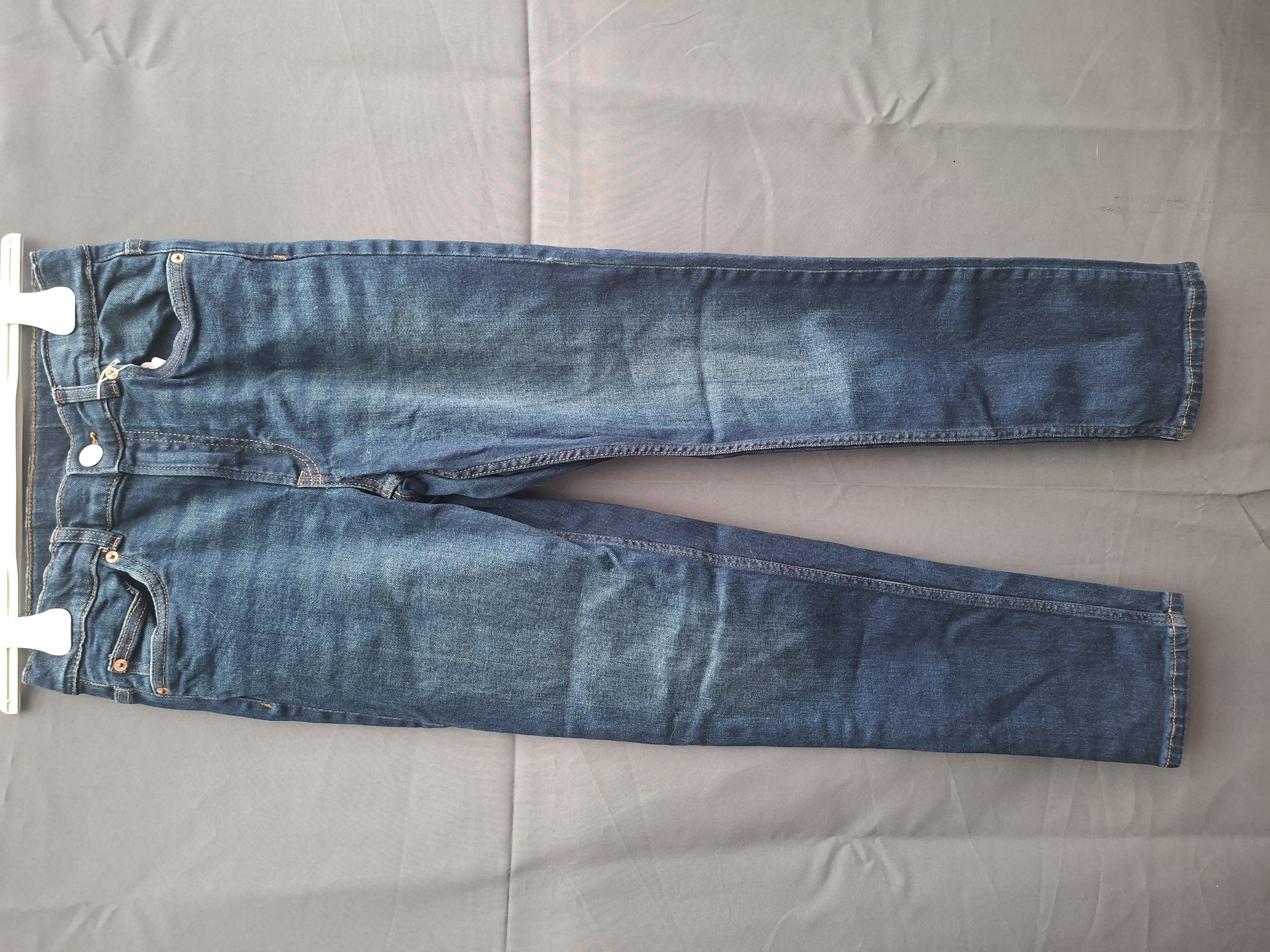 Zara Denimwear spijkerbroek donkerblauw slim fit maat 164 nette staat