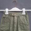 20260503_093644 Zara linnen broek khaki groen wide leg maat 122