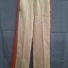 Jill & Mitch jogger camel rood zijstreep wide leg