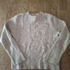 Zara beige ribtrui maat 104