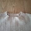 Zara beige ribtrui maat 104