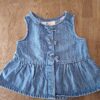 20260505_182354 Zara blauw gestreept denim topje maat 110
