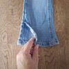 HEMA lichtblauwe flared jeans maat 98