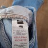 HEMA lichtblauwe flared jeans maat 98