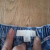 Zara lichtblauwe gestreepte jeans maat 104