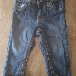 HEMA spijkerbroek donkerblauw regular fit maat 74