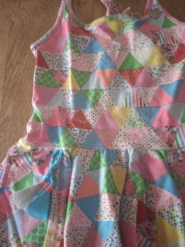 20260506_161905 Mim-Pi zomerjurk patchwork multicolor maat 104