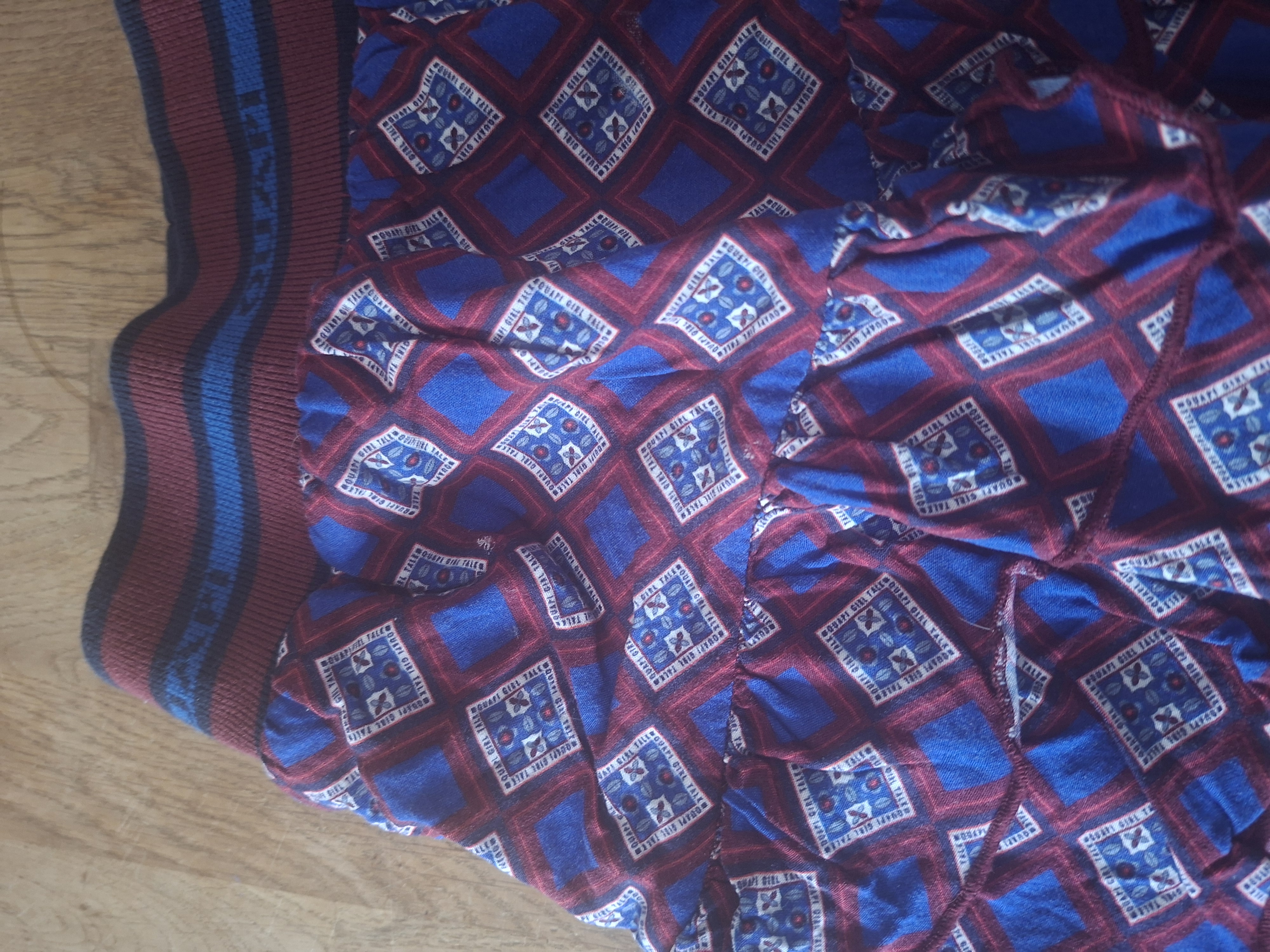 20260506_162319 Quapi Girls rokje ruitprint blauw/bordeaux maat 104/110