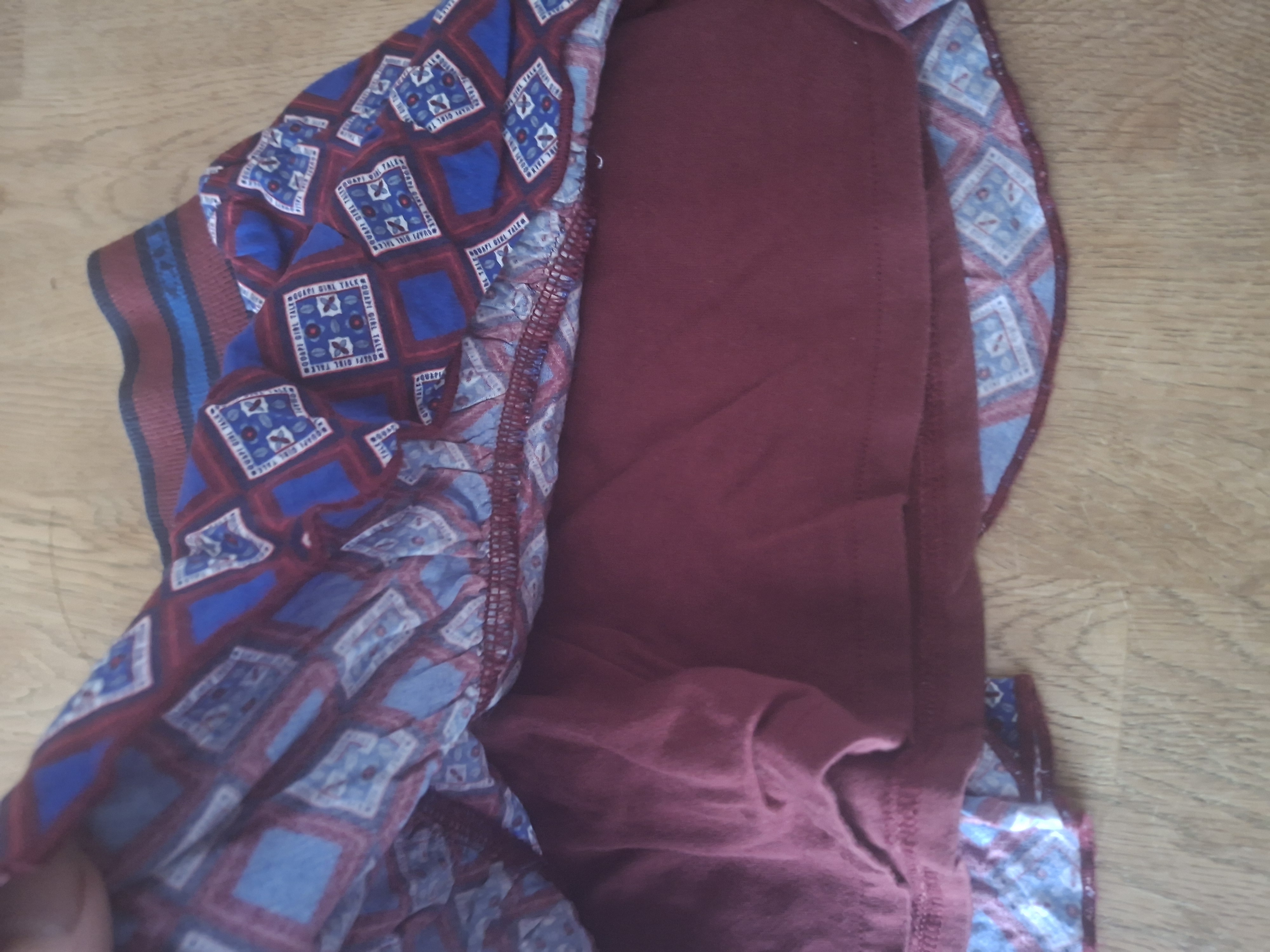 20260506_162325 Quapi Girls rokje ruitprint blauw/bordeaux maat 104/110