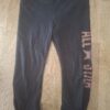 Converse All Star legging zwart glitter steentjes maat 98/104