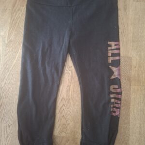 Converse All Star legging zwart glitter steentjes maat 98/104