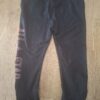 Converse All Star legging zwart glitter steentjes maat 98/104