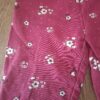 20260506_165010 C&A legging donkerroze bloemetjes gevoerd maat 110