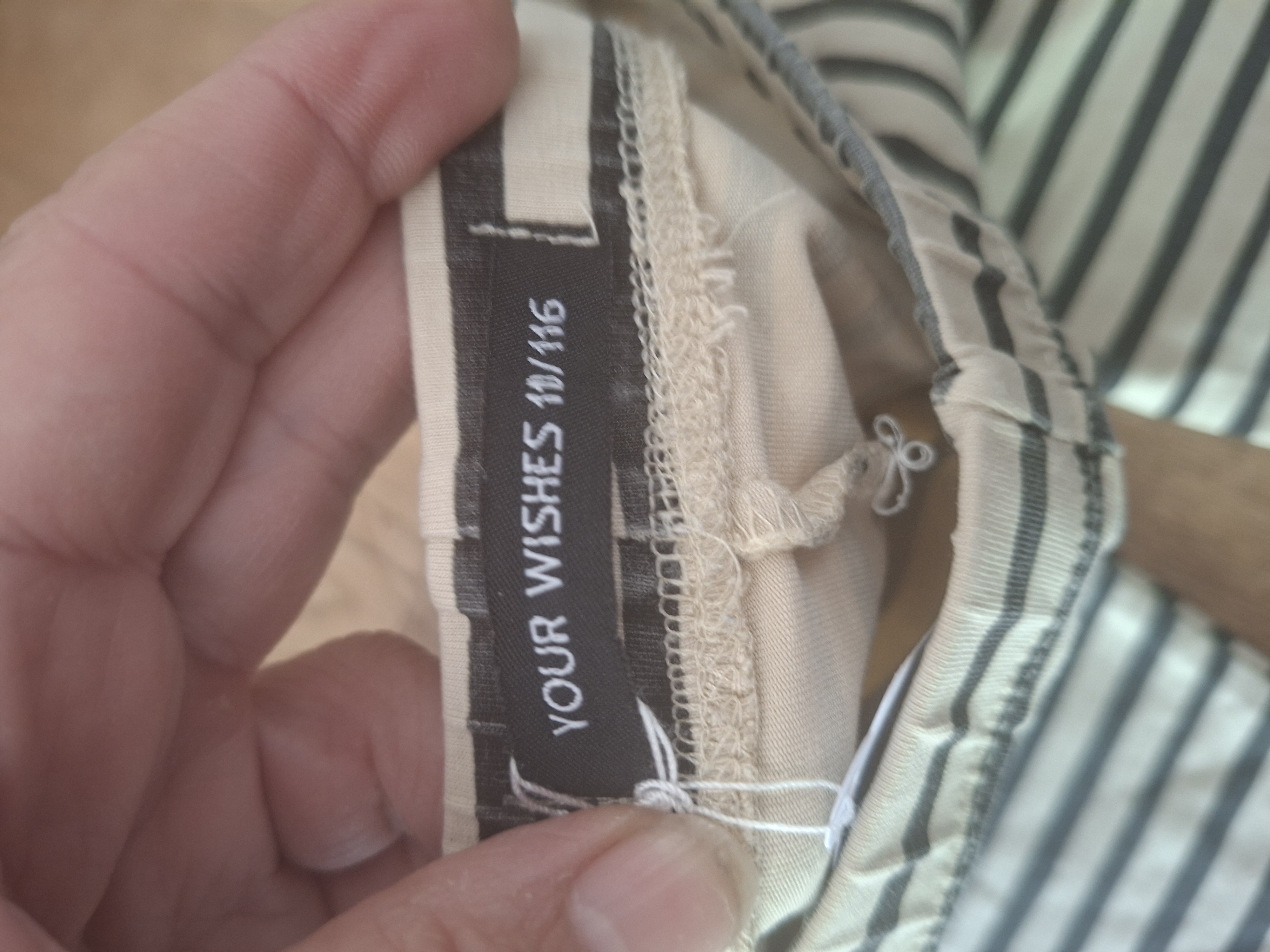 20260506_165241 Your Wishes legging gestreept crème/grijs maat 110/116