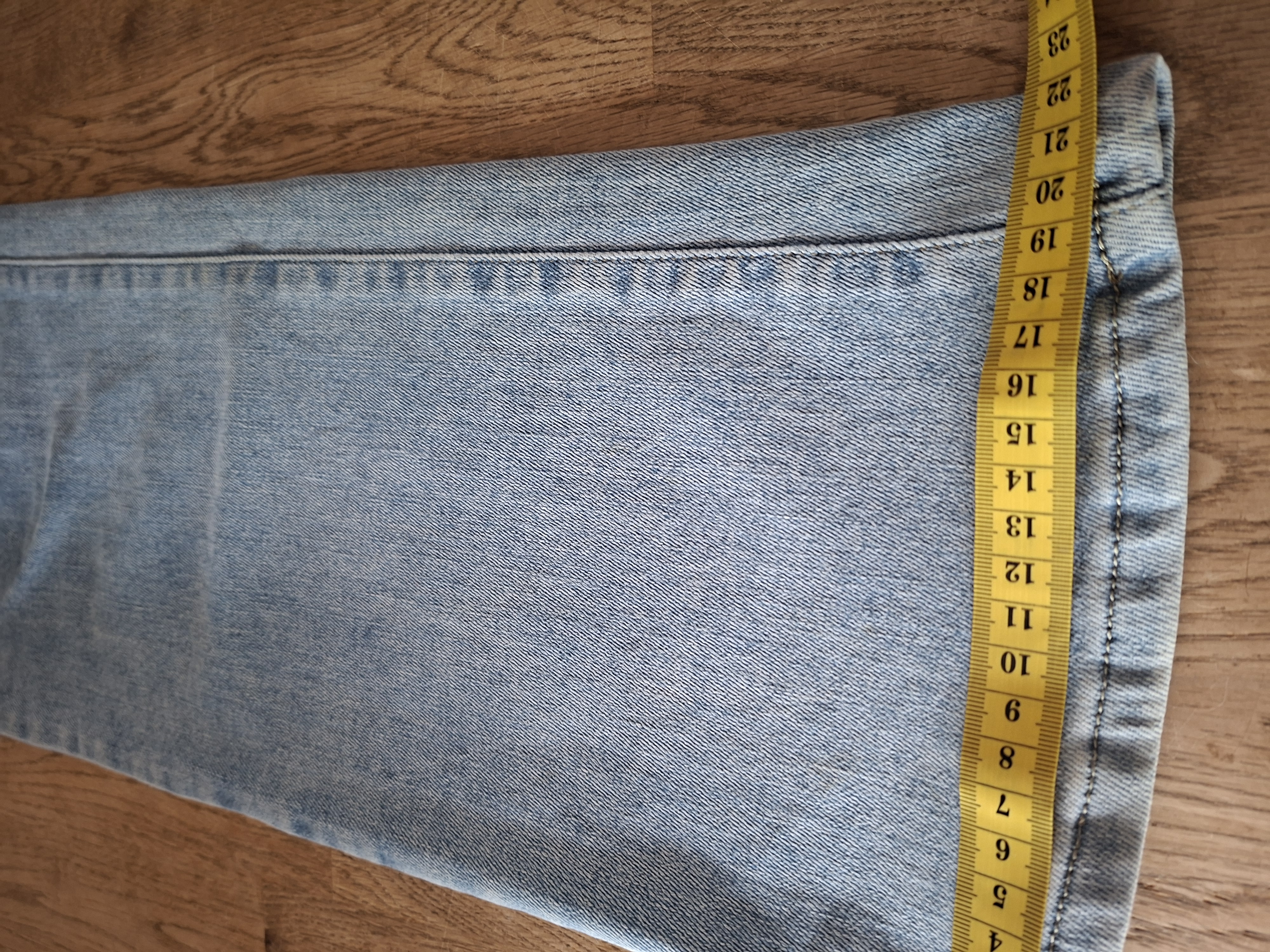 Hello Miss lichtblauwe wide leg jeans maat S/36