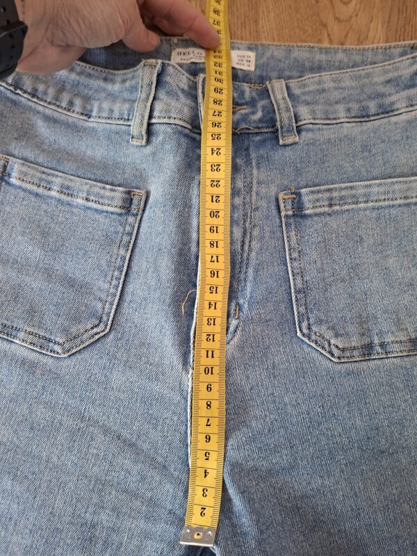 Hello Miss lichtblauwe wide leg jeans maat S/36