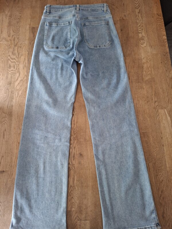 Hello Miss lichtblauwe wide leg jeans maat S/36