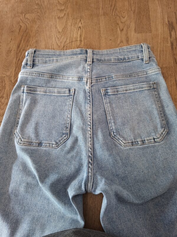 Hello Miss lichtblauwe wide leg jeans maat S/36