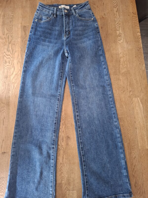 Hello Miss lichtblauwe wide leg jeans maat 36