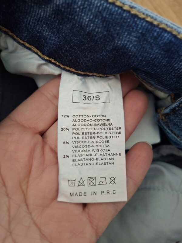 Hello Miss lichtblauwe wide leg jeans maat 36